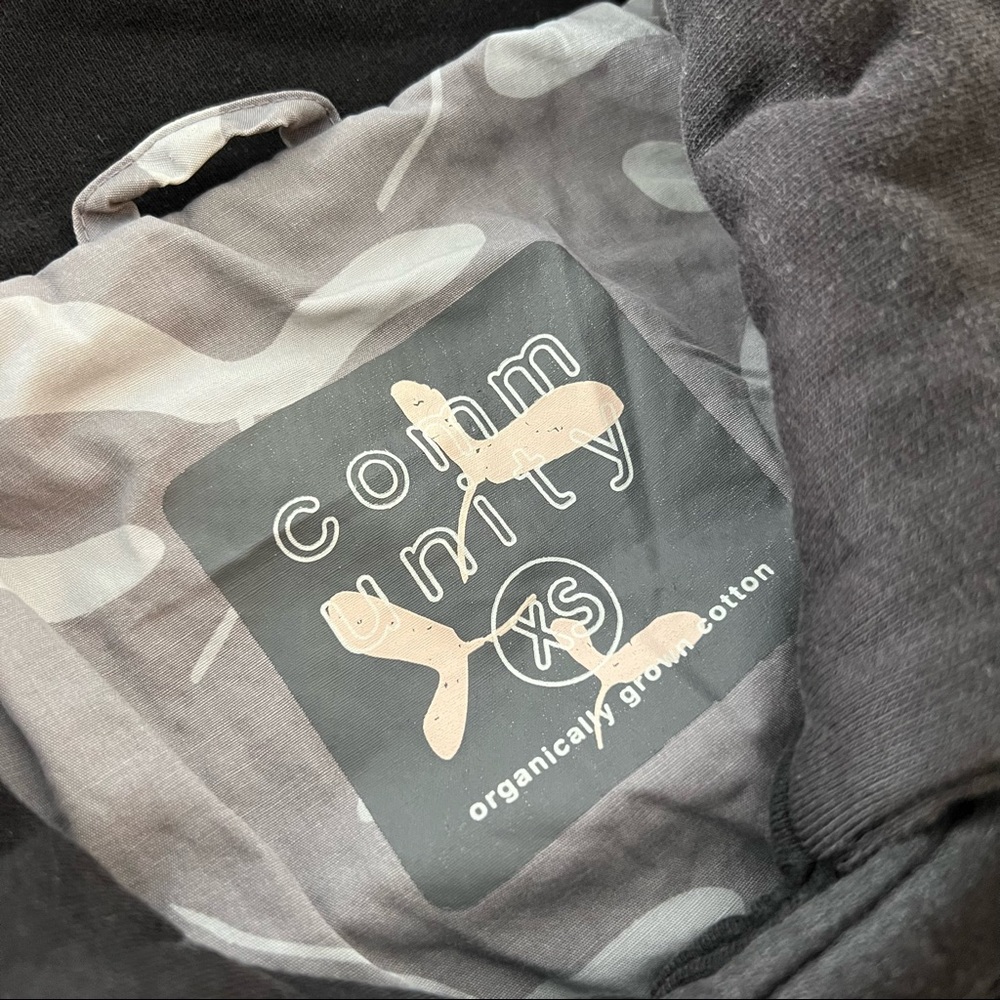 ARITZIA Community Organic Cotton Warm Black Coat - Picture 7 of 11